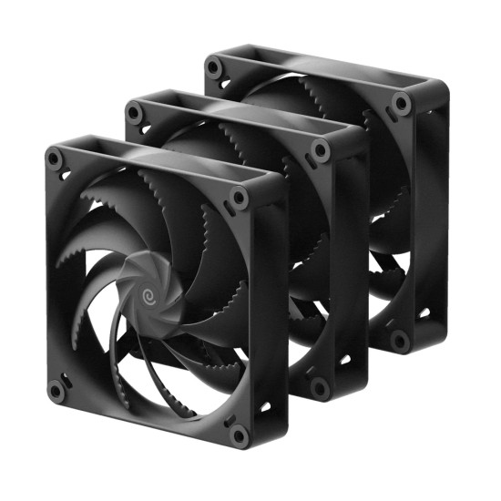 Комплект вентилатори HAVN Fan Pack 3-in-1 3 x 140mm - H14 Black Fan Triple Pack