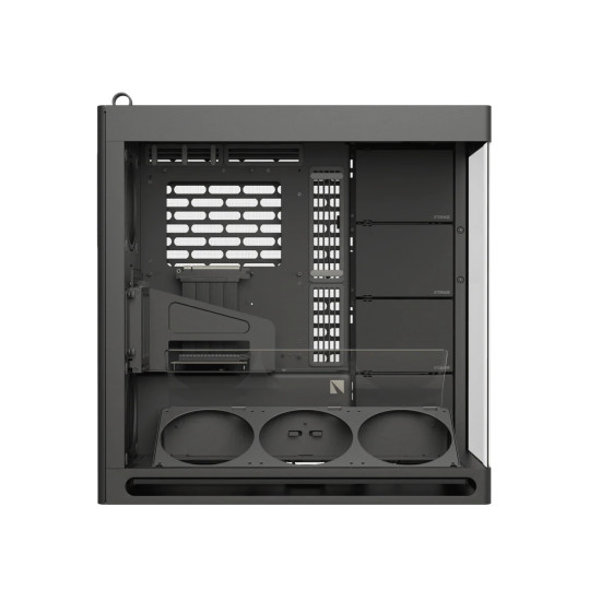 Кутия за компютър HAVN Case E-ATX - HS 420 VGPU Edition, Black + PCIe Gen5 Riser