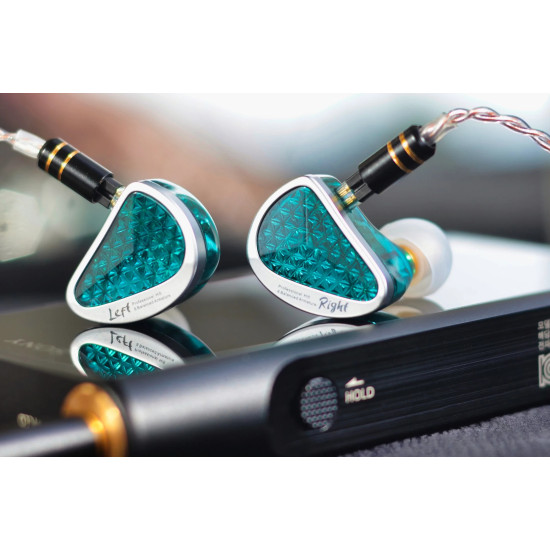 Слушалки KZ Hi-Fi In-Ear-Monitors - AS16 PRO - Mic, Black