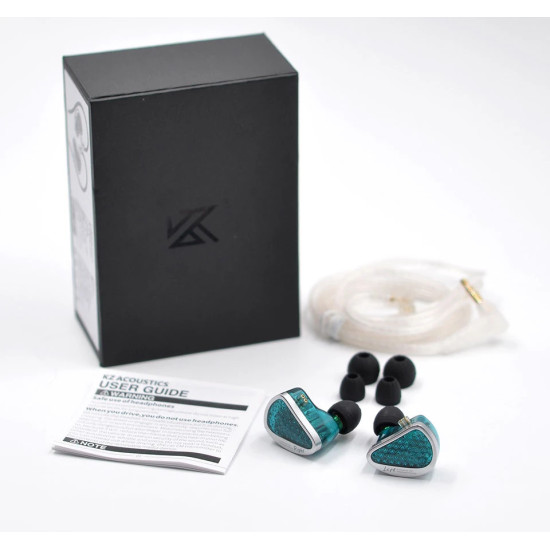 Слушалки KZ Hi-Fi In-Ear-Monitors - AS16 PRO - Mic, Black