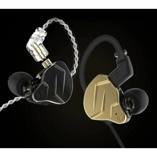 Слушалки KZ Hi-Fi In-Ear-Monitors - ZSN PRO X Black Mic