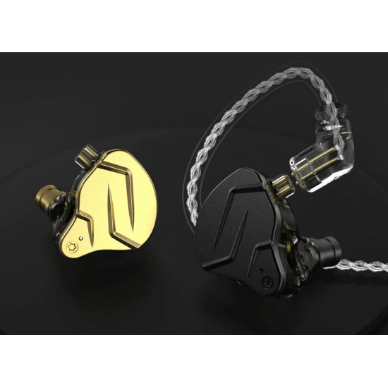 Слушалки KZ Hi-Fi In-Ear-Monitors - ZSN PRO X Black Mic