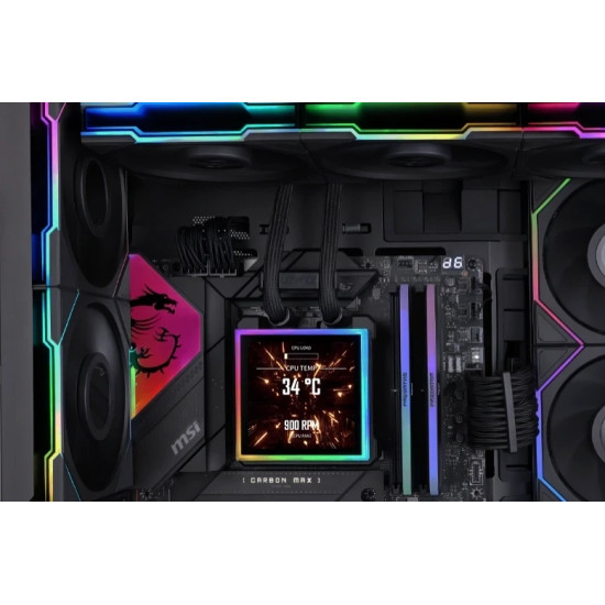 Водно охлаждане Lian Li Water Cooling HydroShift II LCD-S 360TL