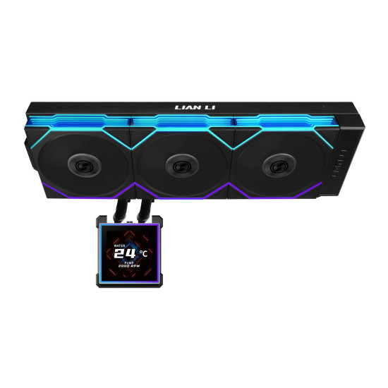 Водно охлаждане Lian Li Water Cooling HydroShift II LCD-S 360TL