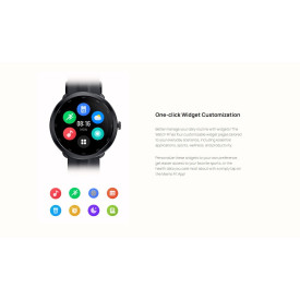 Смарт часовник Maimo Smartwatch - Maimo Watch R GPS - Black, SPO2, HeartRate