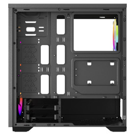Кутия за компютър Makki Case ATX A72 aRGB - Remote/4 Fans