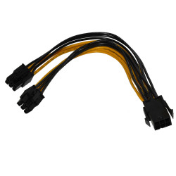Кабел Makki Mining PCI-E Splitter 6pin -> 2x 6pin - MAKKI-CABLE-PCIE6-TO-2x6