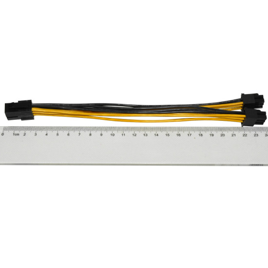Кабел Makki Mining PCI-E Splitter 6pin -> 2x 6pin - MAKKI-CABLE-PCIE6-TO-2x6