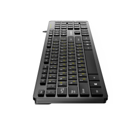 Клавиатура Makki Keyboard USB BG - Low profile Chocolate - KB-C14 Black