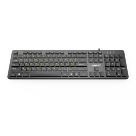 Клавиатура Makki Keyboard USB BG - Low profile Chocolate - KB-C14 Black