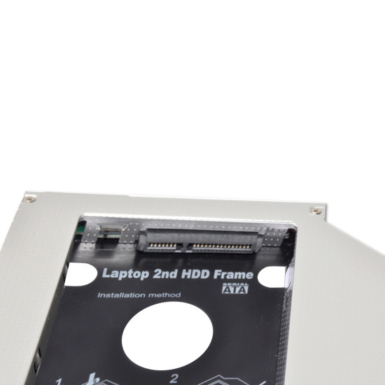 Кади за лаптоп Makki Laptop Caddy 9.5mm SATA3 with LED/switch MAKKI-CADDY-95-LS