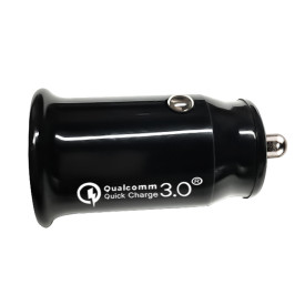 Зарядно Makki Fast Charger Car - Type-C + USB QC3.0 20W - MAKKI-CC20W02-BK