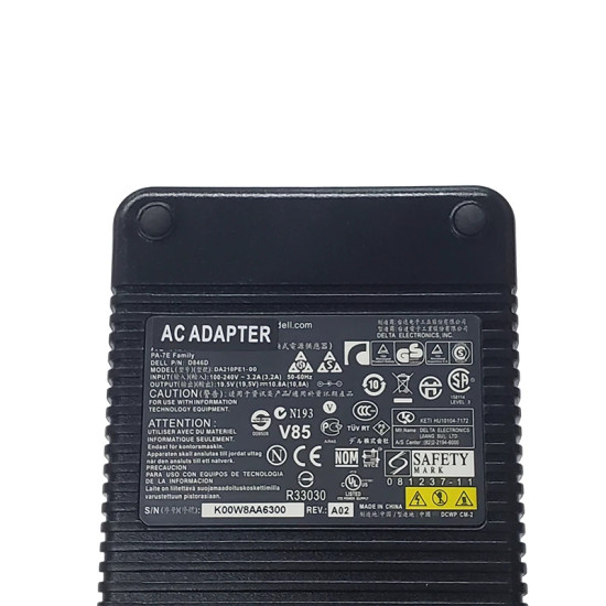 Зарядно за лаптоп Makki за DELL - 19.5V 10.8A 180W 7.4x5.0mm - MAKKI-NA-DL-77