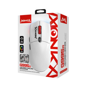 Безжична мишка Marvo Wireless Gaming Mouse Monka Guru G995W - 26000dpi, 2.4G, Bluetooth 5.2