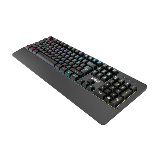 Клавиатура Marvo Gaming Keyboard K635 - Wrist support, 104 keys, Anti-ghosting, Backlight