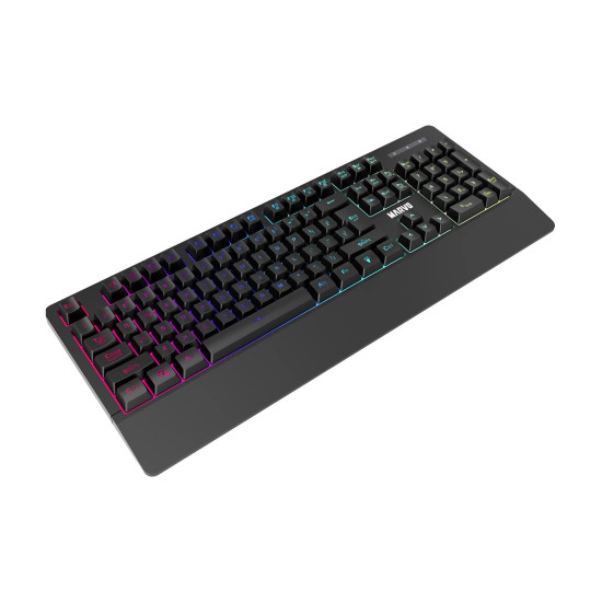 Клавиатура Marvo Gaming Keyboard K635 - Wrist support, 104 keys, Anti-ghosting, Backlight