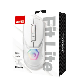 Мишка Marvo FIT LITE Mouse, White