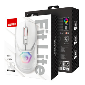 Мишка Marvo FIT LITE Mouse, White