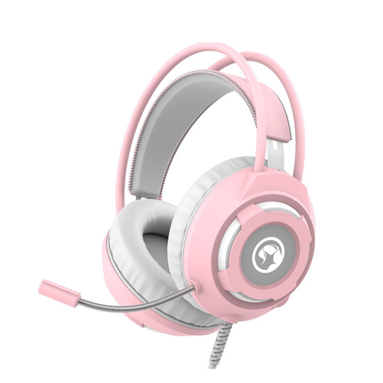 Слушалки Marvo Gaming Headphones HG8936 PINK - 50mm, USB