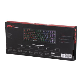 Клавиатура Marvo Gaming Mechanical keyboard 87 keys, Orange caps TKL - KG901C
