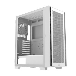 Кутия за компютър Montech AIR 1000 LITE, Mid-tower Case, TG, 3x120mm Fans, White