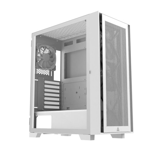 Кутия за компютър Montech AIR 1000 LITE, Mid-tower Case, TG, 3x120mm Fans, White