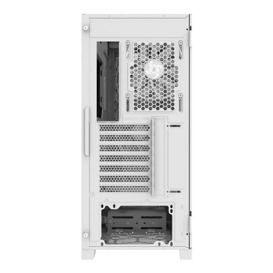 Кутия за компютър Montech AIR 1000 LITE, Mid-tower Case, TG, 3x120mm Fans, White