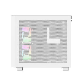 Кутия за компютър Montech KING 65 Pro, Dual Chamber Mid-tower Case, 3 ARGB Fans, White
