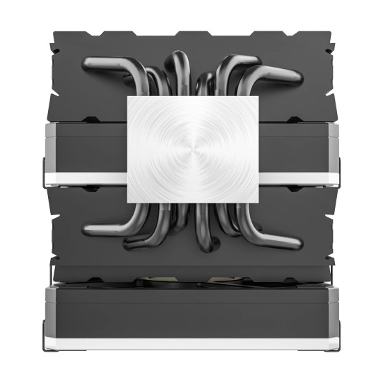 Охладител за процесор Montech METAL DT24 PREMIUM, CPU Cooler, 270W TDP, Dual Tower, ARGB, Black