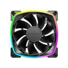 Вентилатор Montech RX120 PWM, REVERSE Fan, 120mm, ARGB, Black