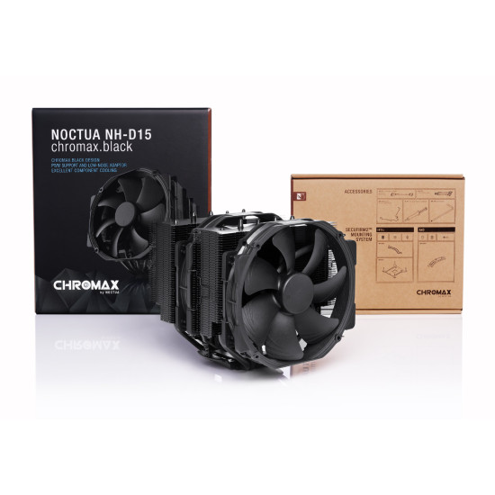 Охладител за процесор Noctua CPU Cooler NH-D15 chromax.black