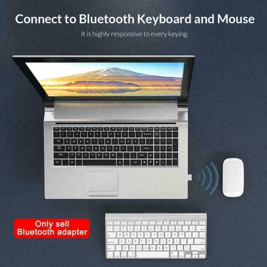 Блутут адаптер Orico Bluetooth 5.0 USB adapter, black - BTA-508-BK