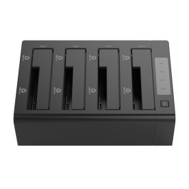 Докинг станция Orico Storage - HDD/SSD Dock/Duplicator - 4x 2.5 and 3.5 inch USB3.0, black - 6648US3-C