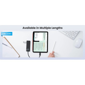 USB хъб Orico USB3.0 HUB White - 3 x USB3.0, SD, TF - PAPW3AT-U3-015-WH