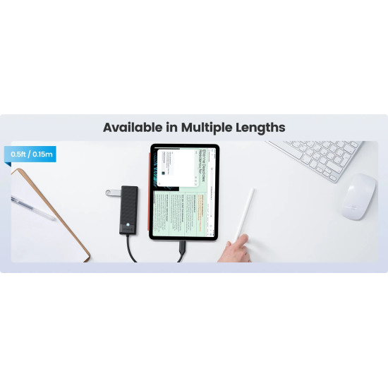 USB хъб Orico USB3.0 HUB White - 3 x USB3.0, SD, TF - PAPW3AT-U3-015-WH