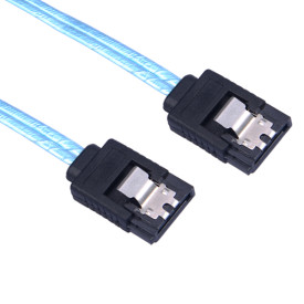 SATA кабел Orico Cable SATA3 60cm /w Lock - CPD-7P6G-BC60