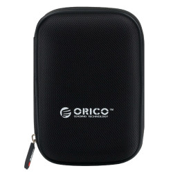 Калъф за външен диск Orico Portable Storage Bag - 2.5" Black - PHD-25-BK