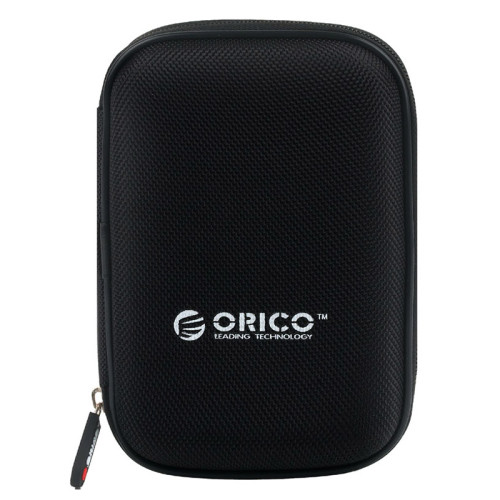 Калъф за външен диск Orico Portable Storage Bag - 2.5" Black - PHD-25-BK