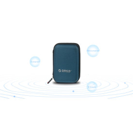 Калъф за външен диск Orico Portable Storage Bag - 2.5" Black - PHD-25-BK