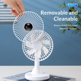 Вентилатор за бюро Orico Desktop USB Fan - YT-N9C-WH-BP