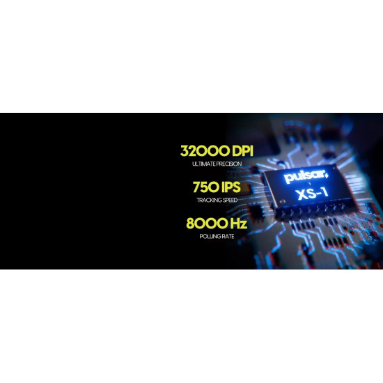 Безжична мишка Pulsar X2 CrazyLight - 8K, Volt Shadow