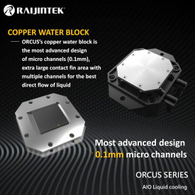 Водно охлаждане Raijintek Water Cooling - ORCUS 120 RBW