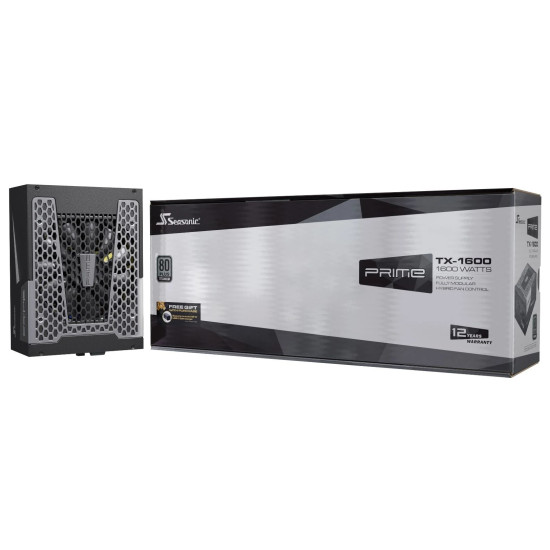 Захранване Seasonic PSU ATX3.0 1600W Titanium PCIe Gen 5 - PRIME TX-1600 - SSR-1600TR2