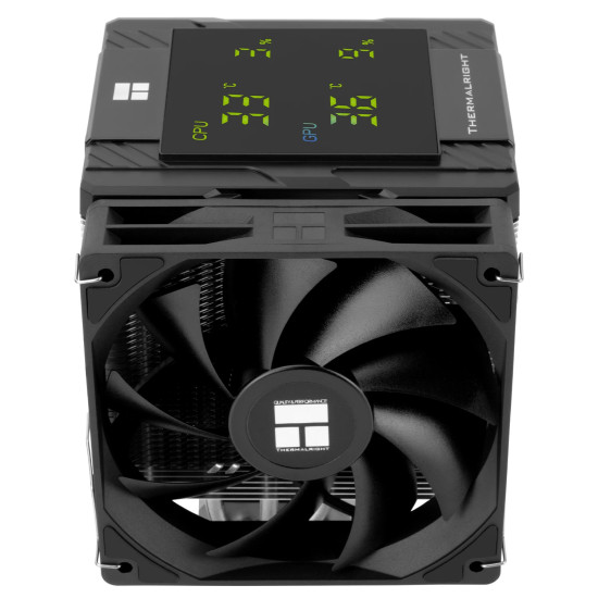 Охладител за процесор Thermalright CPU Cooler Peerless Assassin 120 Digital Black - Dual-Tower - LGA1851/AM5
