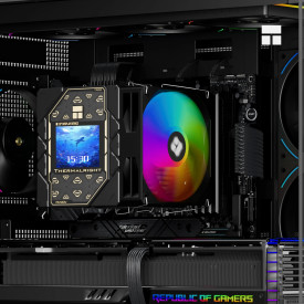 Охладител за процесор Thermalright CPU Cooler Peerless Assassin 120 Vision ARGB - Dual-Tower - 2.8 inch Display, LGA1851/AM5