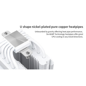 Охладител за процесор Thermalright CPU Cooler Peerless Assassin 120 White - Dual-Tower - LGA1851/LGA1700/AM5