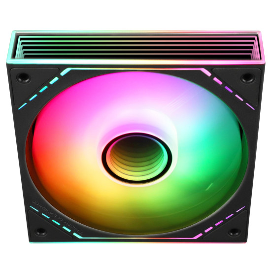 Вентилатор Thermalright Fan 120mm - TL-M12-S - Infinity Mirror aRGB Lighting, Black
