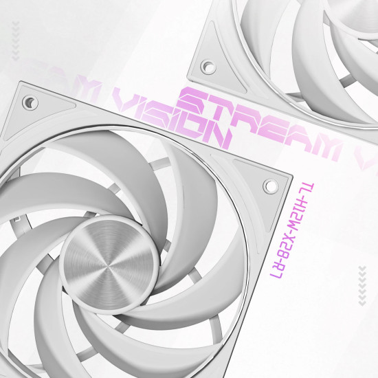 Водно охлаждане Thermalright Stream Vision 360, RGB, 360mm, White