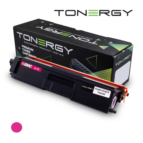 Tonergy съвместима Тонер Касета Compatible Toner Cartridge BROTHER TN423M Magenta, High Capacity 4k