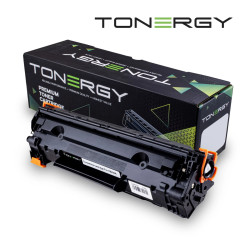 Tonergy съвместима Тонер Касета Compatible Toner Cartridge HP 35A CB435A CANON CRG-712 Black, 1.5k